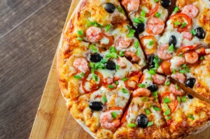 Pizza Tonno and Shrimps 30 cm